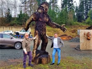 Writer Ron And Director Brad In Sequim Washington